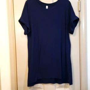 Super soft & comfy Navy Blue top XL